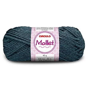 Lã Mollet Circulo 40gr Cor-5311-Água Fresca