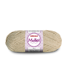 Lã Mollet Circulo 40gr Cor-7684-Capoeira