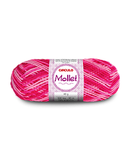 Lã Mollet Circulo 40gr Cor-9339-Mescla Vibrante