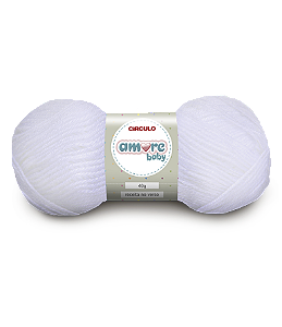 Lã Amore Baby 40gr Cor-10-Branco