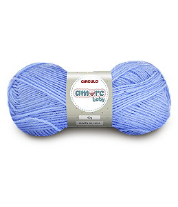 Lã Amore Baby 40gr Cor-541-Enseada Azul Médio