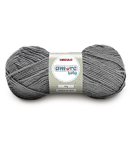 Lã Amore Baby 40gr Cor-700-Alumínio