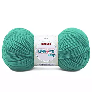 Lã Amore Baby 40gr Cor-5556-Tiffany