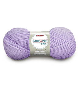 Lã Amore Baby 40gr Cor-6140-Afazema Lilás
