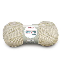 Lã Amore Baby 40gr Cor-8176-Off White