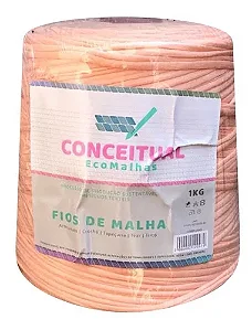 Fio de Malha Conceitual Residual Cor-Salmão 1 kg