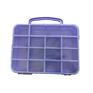 Maleta Organizadora C/14 Divisórias-Cor-Lilás
