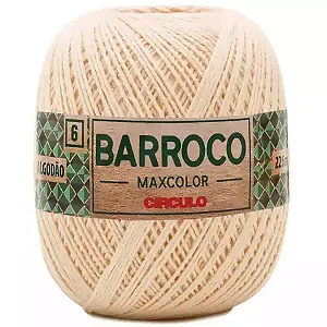 Barroco MaxColor nº6 200g Cor-1114-Amarelo Candy