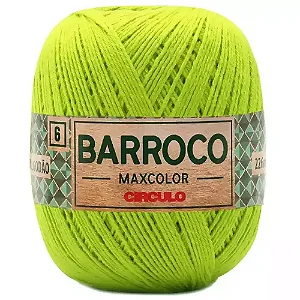 Barroco MaxColor nº6 200g Cor-5583-Verde Limão