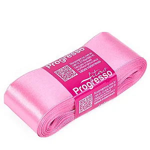 Fita de Cetim 38mm- Cor 240-Rosa Escuro c/ 10metros