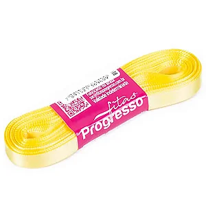 Fita de Cetim 10mm-Cor 242-Amarelo Canário c/ 10metros