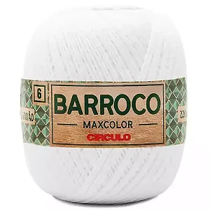 Barroco MaxColor nº6 200g Cor 8001-Branco