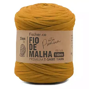 Fio De Malha Extra Premium Cor 24-Mostarda Cor Especial