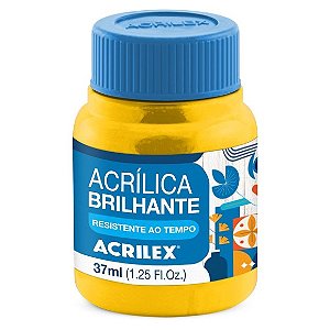 Acrílica Brilhante Cor-505-Amarelo Ouro 37ml