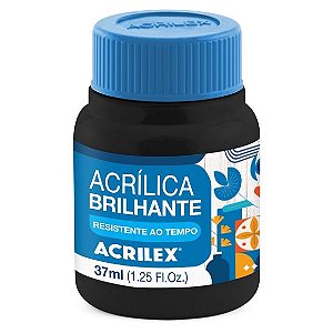 Acrílica Brilhante Cor-520-Preto 37ml