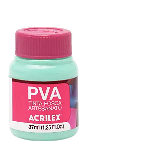 Tinta PVA Fosca Artesanato 100ml Cor-821-Verde Água