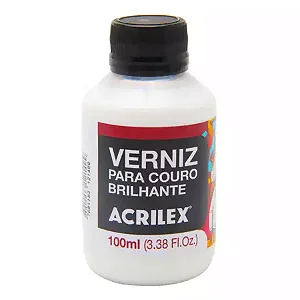 Verniz Para Couro Brilhante 100ml Cor 119-Brilhante