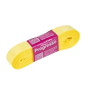 Fita De Gorgurão 15mm Cor-242-Amarelo Canário