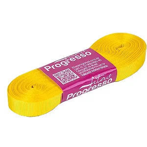 Fita De Gorgurão 11mm Cor-763-Amarelo Gema