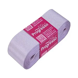 Fita De Gorgurão 38mm Cor-084-Prata