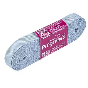 Fita De Gorgurão 11mm Cor-084-Prata
