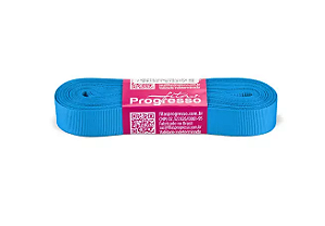 Fita De Gorgurão 15mm Cor-1390-Azul Médio