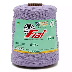 Barbante Colorido Premium Fial N.06 610mts Cor-85-Lilás