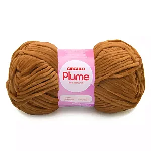 Fio Plume Circulo 100g Cor-7154-Saibro