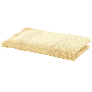 Toalha de Lavabo com Felpudo para Bordar 25x36cm - C/1und Cor-9654-Amarelo