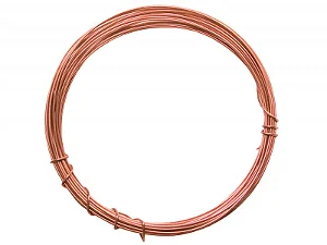 Arame Liso com 5 metros Cor Cobre