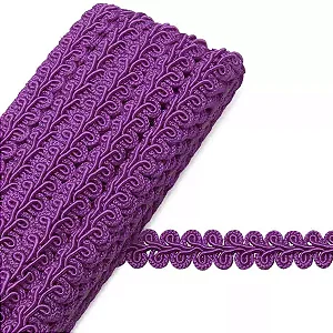 Passamanaria São José 7090 15mm com 10mts Cor- 021-Roxo