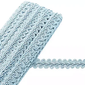 Passamanaria São José 7090 15mm com 10mts Cor-18-Azul Celeste