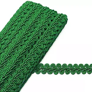 Passamanaria São José 7090 15mm com 10mts Cor-17-Verde Esmeralda