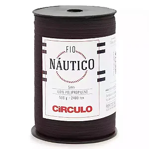 Fio Náutico  5mm Circulo 500g Cor-7393- Raiz