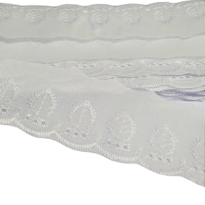 Bordado Inglês 5,0cm com 13,71 Metros Ref.1180 Branco