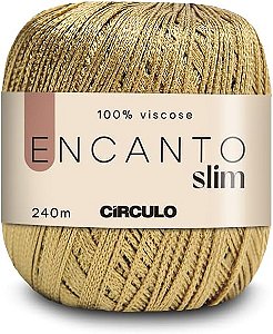 Linha Encanto Slim Cor-7577-Ouro 240mts