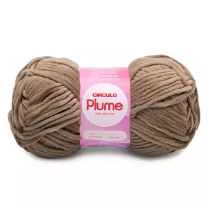 Fio Plume Circulo 100g Cor-7388-Latte
