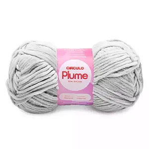 Fio Plume Circulo 100g Cor-8088-Polar