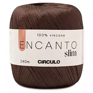 Linha Encanto Slim Cor-7382-Chocolate 240mts