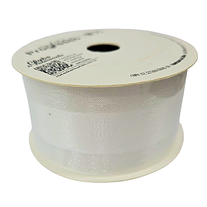Fita de Voal  VCE 009  Progresso 38mm Cor -201 - Branco