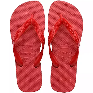 Chinelo Havaianas Top (37/38) - 1 Par- Vermelho Apache