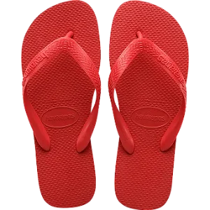 Chinelo Havaianas Top (37/38) - 1 Par- Vermelho Rubi