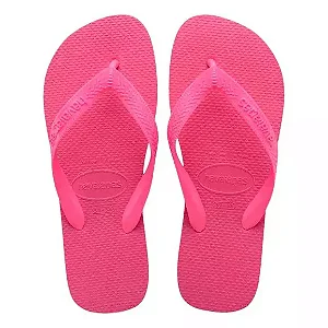 Chinelo Havaianas Top (37/38) - 1 Par- Rosa Flux