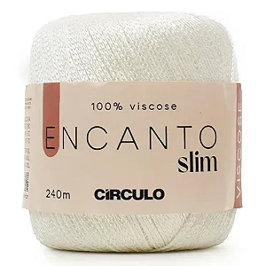 Linha Encanto Slim Cor-8176-Off White 240mts