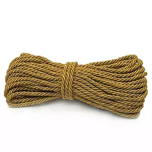 Cordão São Francisco Ref.001/10 5mm com 10mts Cor-103 Ouro Velho