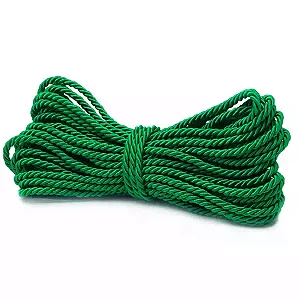 Cordão São Francisco Ref.001/10 5mm com 10mts Cor-17 Verde Esmeralda