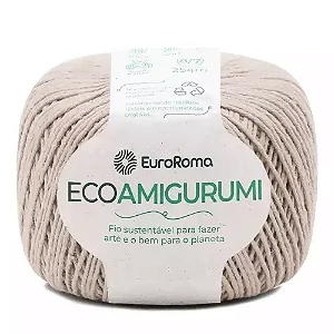 Fio Ecoamigurumi EuroRoma 254mts Cor -305-Nude
