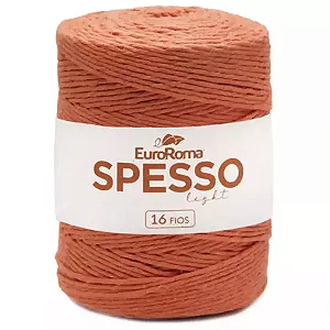 Barbante EuroRoma Spesso 1kg 16 fios cor 710-Telha