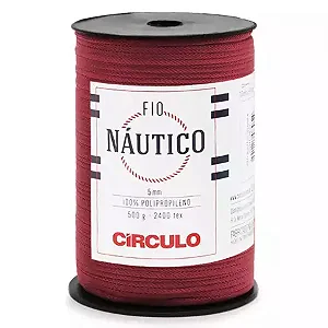 Fio Náutico 5mm Circulo 500g Cor-3456-Valentino