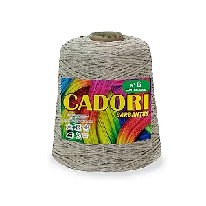 Barbante Cadori N.06 600g Cor-843-Caqui